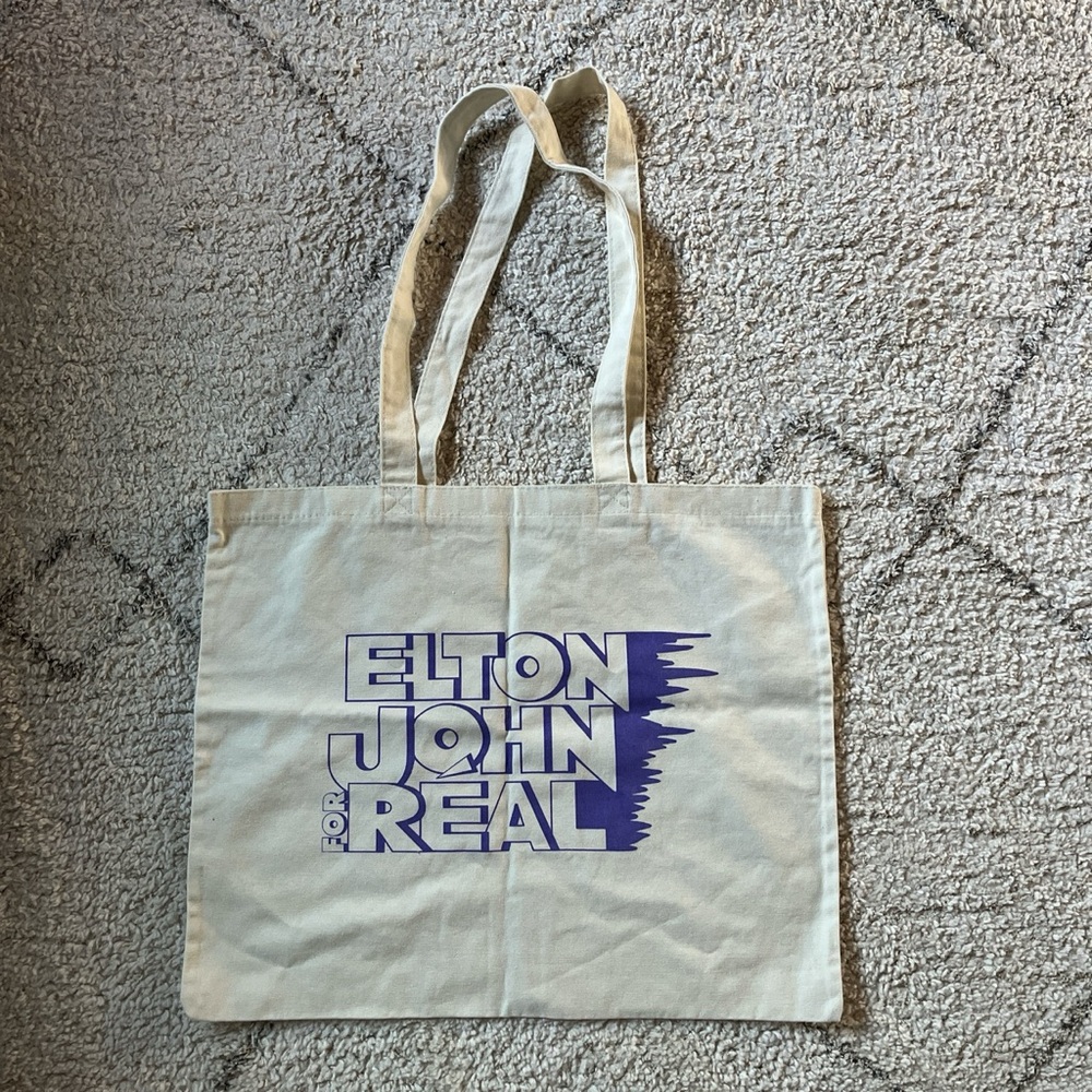 Realisation Par Elton John Tote Bag